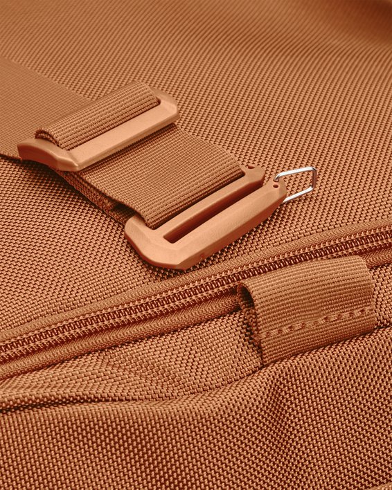 UA Triumph CORDURA® Duffle Backpack, Orange, pdpMainDesktop image number 6